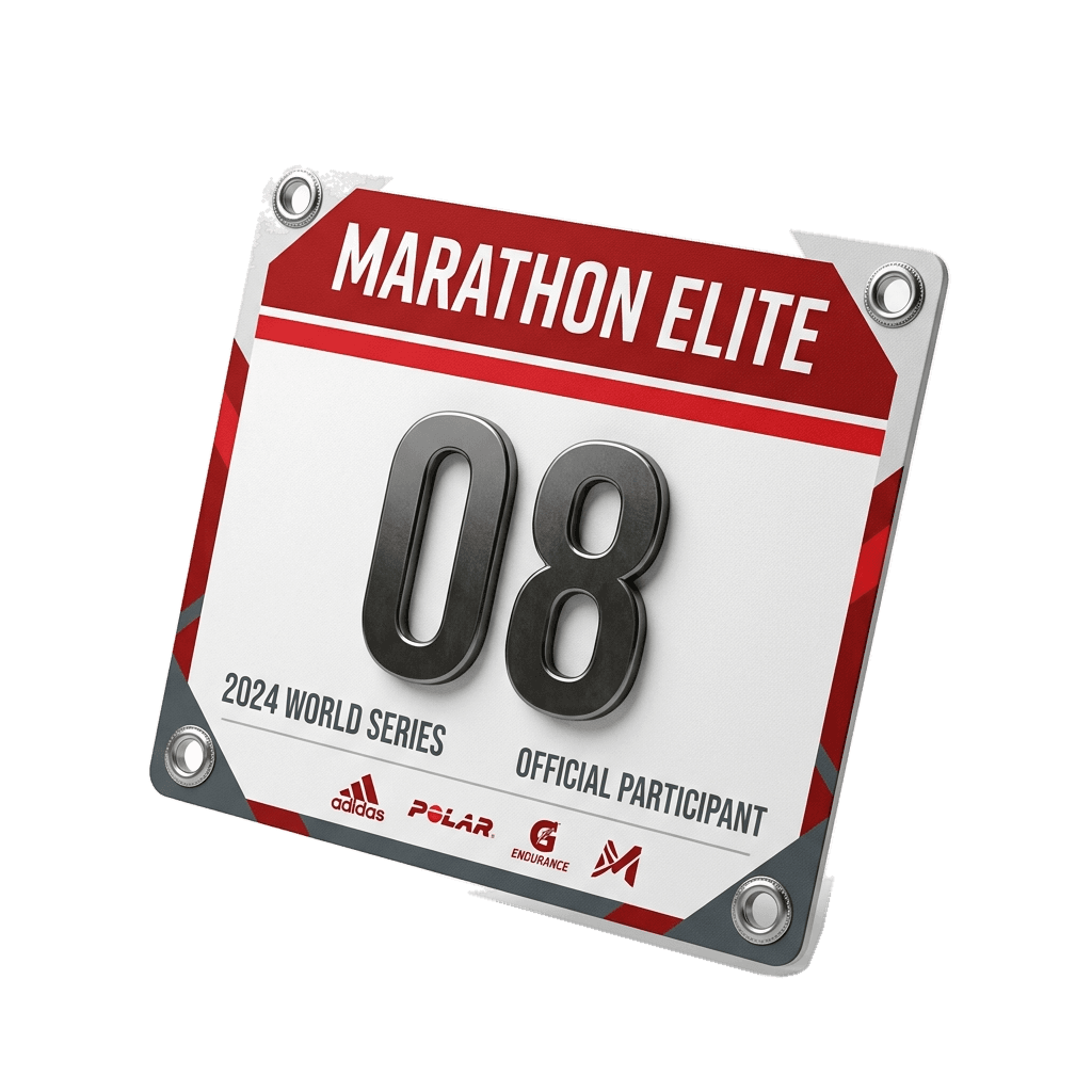 3D Race Bib